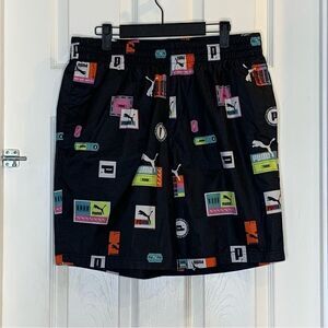 PUMA Brand LOVE Printed Men's Shorts Size Large